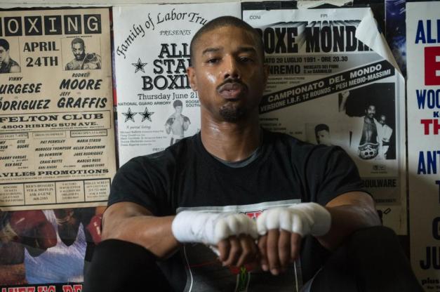 Michael B. Jordan, acteur principal dans "Creed, l'héritage de Rocky Balboa" actuellement en salles